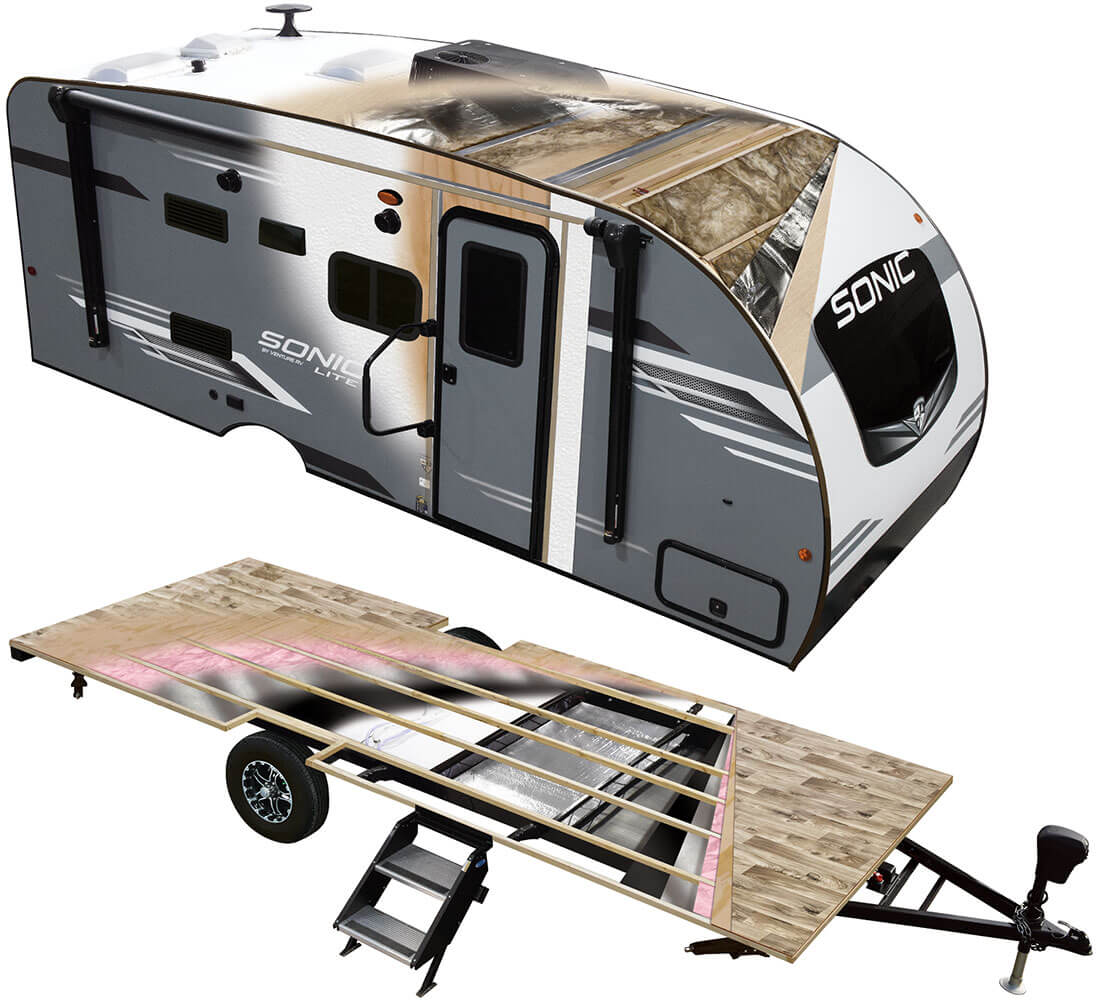 2023 Venture RV Sonic Lite Travel Trailer Construction