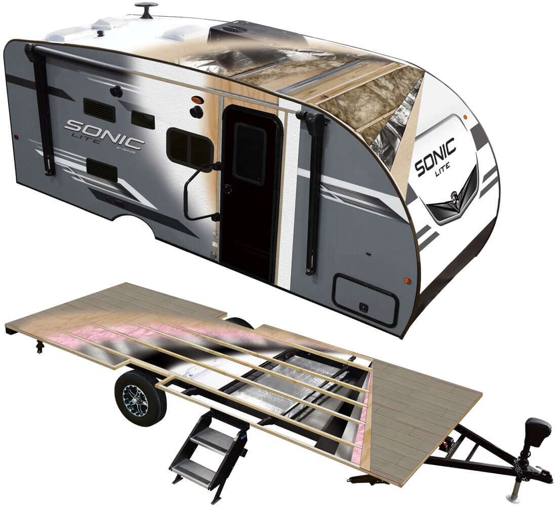 2025 Venture RV Sonic Lite Ultra Lite Travel Trailer Construction