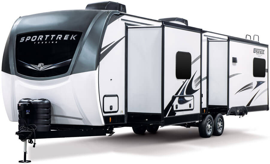 2024 Venture RV SportTrek Touring Edition STT343VIK Travel Trailer Fiberglass Slideout Endwalls