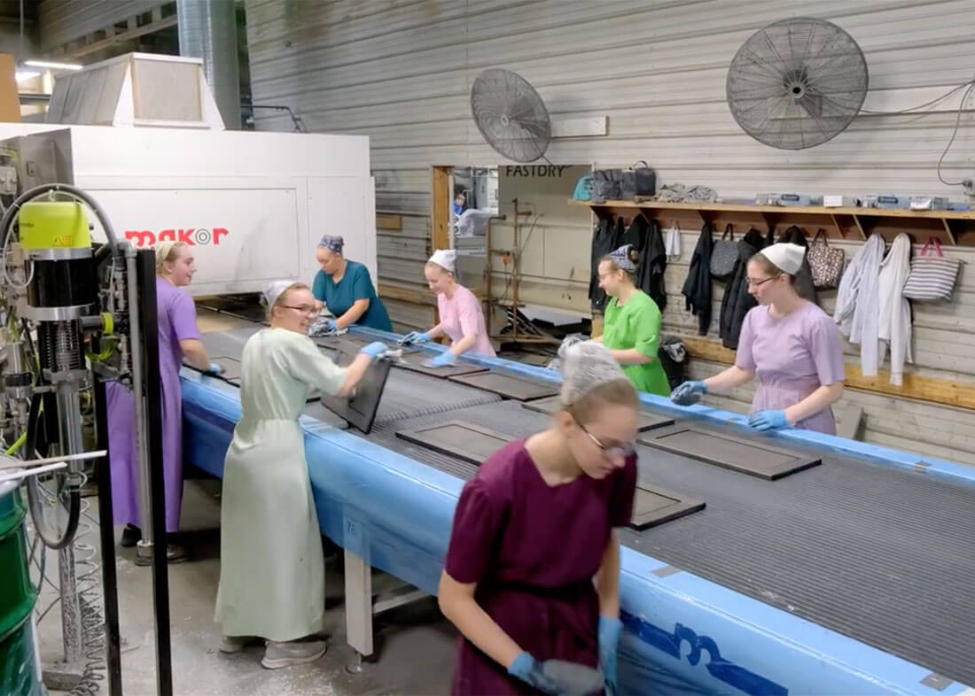 From Amish Workshop to Open Road How Venture RVs Cabinets Are Made Video