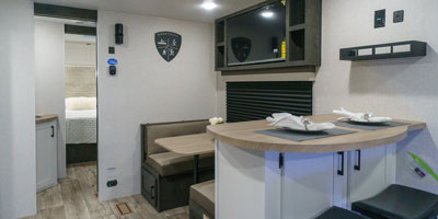 2025 Venture RV Sienna SA231VRK Travel Trailer Dining Areas