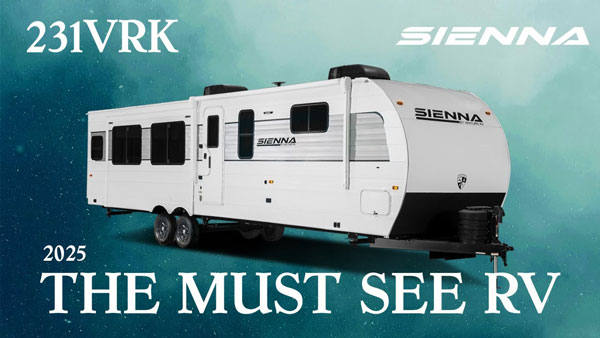 2025 Venture RV Sienna SA231VRK Travel Trailer Guided Tour Video