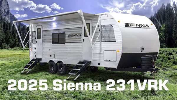 2025 Venture RV Sienna SA231VRK Travel Trailer Quick Tour Video